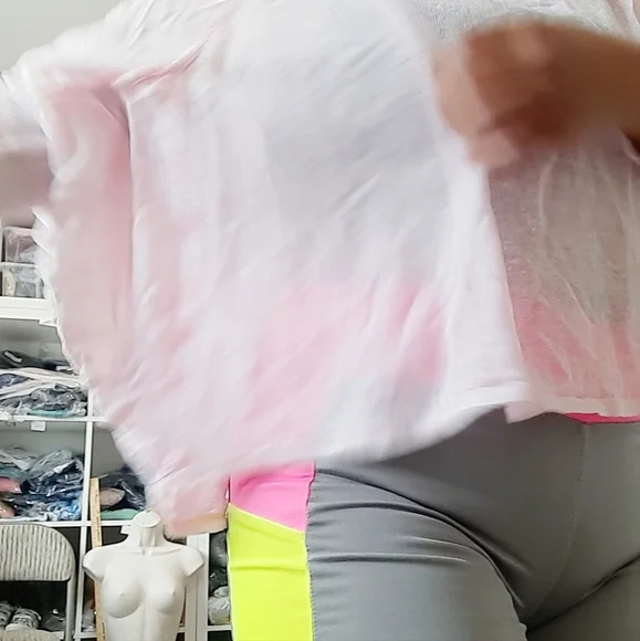 We The Free Pink Oversized Lightweight Knit Small Top - Picture 5 of 16